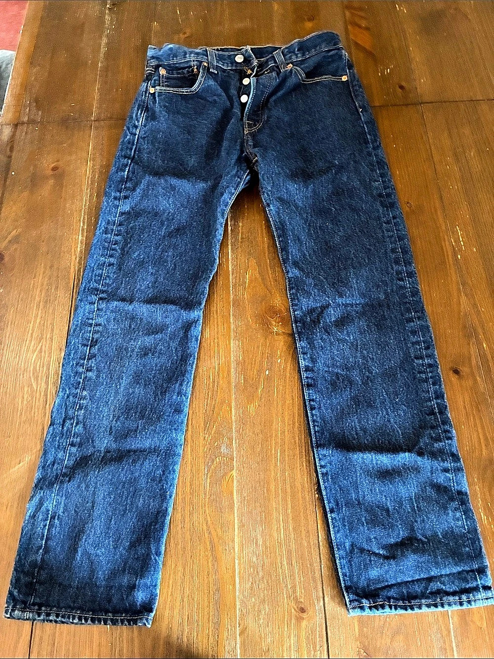 Levi's 501 Straight Leg Jeans in Blue Waist 29
